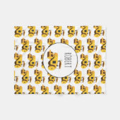 Rollerconstructielampje Bouw vrachtwagenbakken Fleece Deken (Voorkant (Horizontaal))