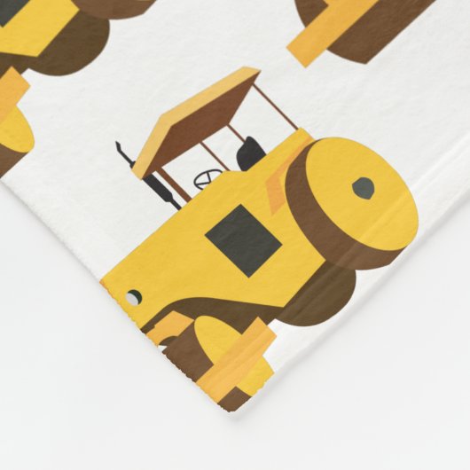 Rollerconstructielampje Bouw vrachtwagenbakken Fleece Deken (Hoek)