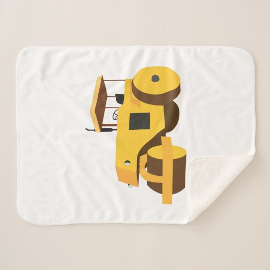 Rollerconstructietransport Sherpa Deken (Voorkant (horizontaal))