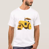Rollerconstructietransport T-shirt (Voorkant)