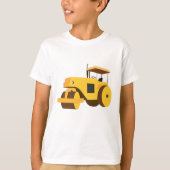 Rollerconstructietransport T-shirt (Voorkant)