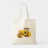 Rollerconstructietransport Tote Bag (Achterkant)