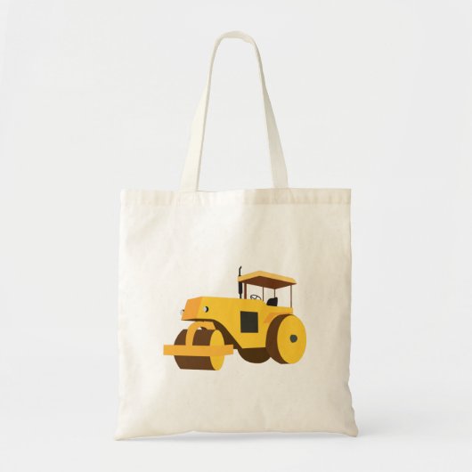 Rollerconstructietransport Tote Bag (Voorkant)