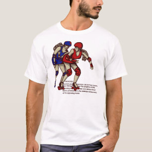 Rollerderby-regels: Blocker T-shirt