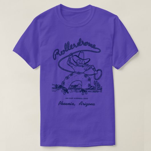 Rollerdrome Phoenix Arizona Rollenbaan T-shirt (Design voorkant)