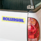 rollergirl bumpersticker (Op Truck)