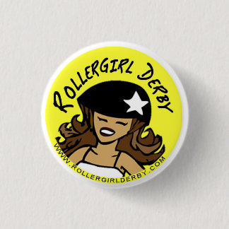 Rollergirl Derby Buttonnen! Ronde Button 3,2 Cm