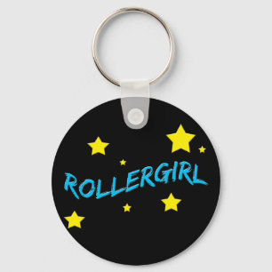 Rollergirl Sleutelhanger