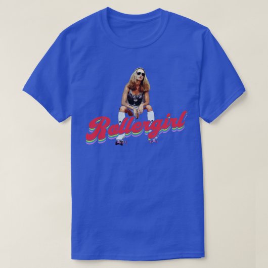 Rollergirl van Boogie Nights T-shirt (Design voorkant)