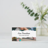 Rollerinstructeur Schaats Visitekaartje (Staand voorkant)