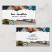 Rollerinstructeur Schaats Visitekaartje (Voorkant / Achterkant)