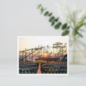 RollerOnderzetter, hoogte zeewaarts NJ-Vintage Briefkaart (Staand voorkant)