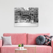 RollerOnderzetter op Glen Echo Park-foto Canvas Afdruk (Insitu (Woonkamer))