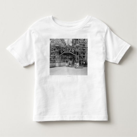 RollerOnderzetter op Glen Echo Park-foto Kinder Shirts (Voorkant)