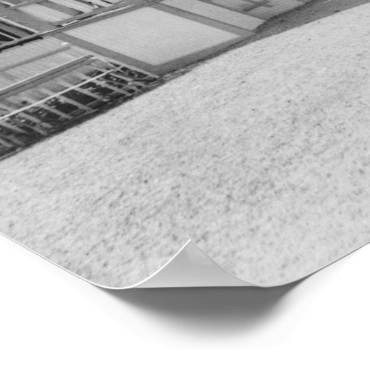 RollerOnderzetter op Glen Echo Park-foto Poster (Hoek)