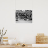 RollerOnderzetter op Glen Echo Park-foto Poster (Keuken)