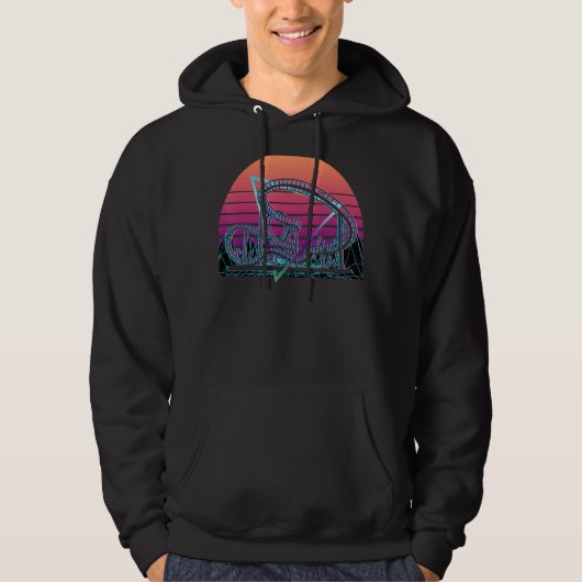 RollerOnderzetter Retro Hoodie (Voorkant)