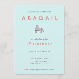 Rollerpartij Schaats Kaart