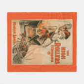 Rollers Extravaganza "Mamie Lamb" spelen Fleece Deken (Voorkant (Horizontaal))