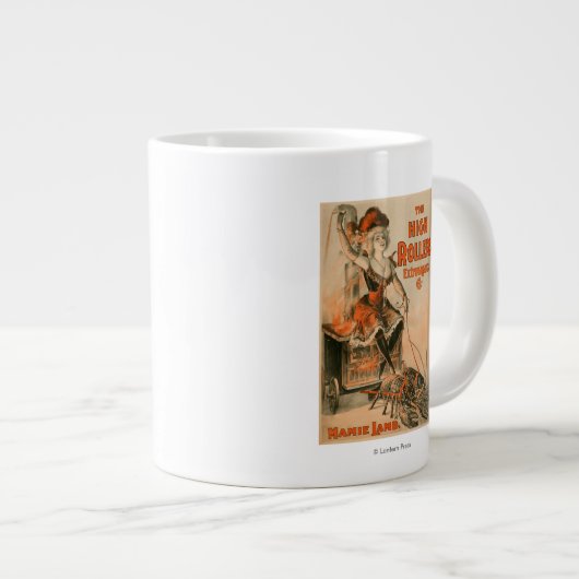 Rollers Extravaganza "Mamie Lamb" spelen Grote Koffiekop (Voorkant rechts)