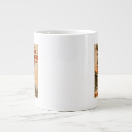 Rollers Extravaganza "Mamie Lamb" spelen Grote Koffiekop (Voorkant)