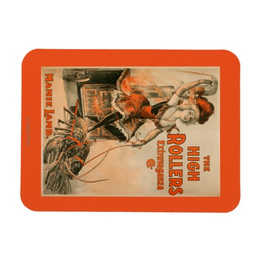 Rollers Extravaganza "Mamie Lamb" spelen Magneet (Horizontaal)