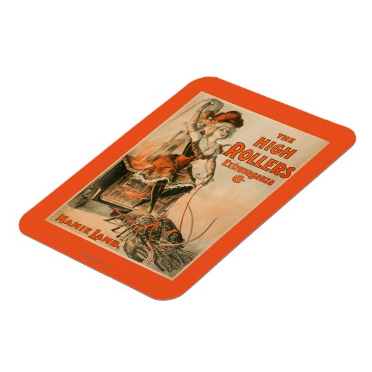 Rollers Extravaganza "Mamie Lamb" spelen Magneet (Linkerzijde)