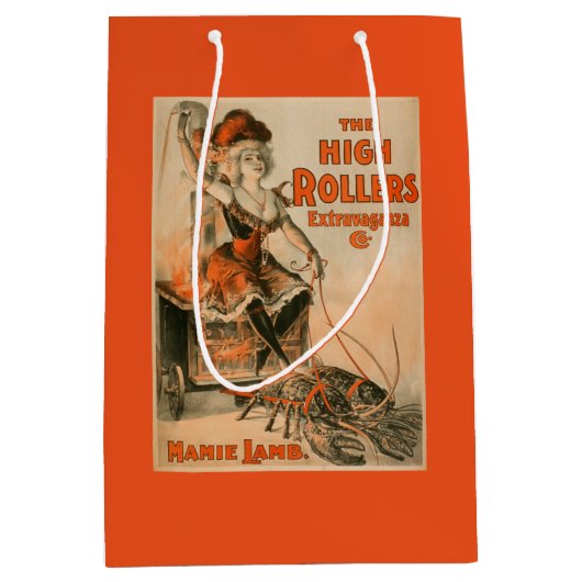 Rollers Extravaganza "Mamie Lamb" spelen Medium Cadeauzakje (Voorkant)