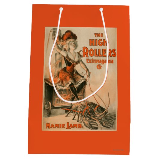 Rollers Extravaganza "Mamie Lamb" spelen Medium Cadeauzakje (Achterkant)