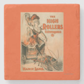 Rollers Extravaganza "Mamie Lamb" spelen Stenen Onderzetter (Voorkant)