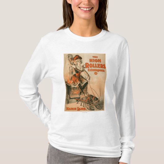 Rollers Extravaganza "Mamie Lamb" spelen T-shirt (Voorkant)