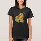 Rollers met schaatsen t-shirt (Voorkant)