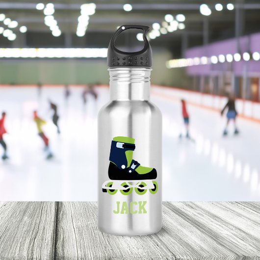 Rollers Schaatsen Gepersonaliseerde Kinderen Waterfles