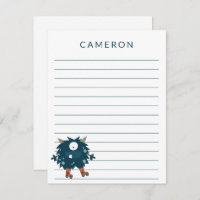 Rollers Skating Monster, gepersonaliseerd Kinder, 