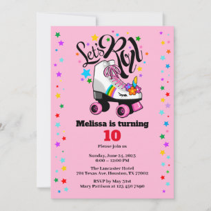 RollerSchaats Unicorn elke leeftijd Kaart