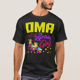RollerSchaatsen die oma van het meisje van de gebo T-shirt