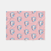 RollerSchaatsen met Waterverf Splash Fleece Deken (Voorkant (Horizontaal))