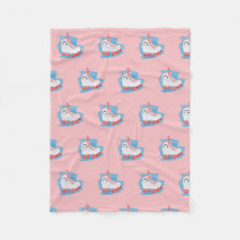 RollerSchaatsen met Waterverf Splash Fleece Deken