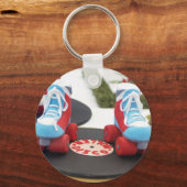 Rollerskate Cake Sleutelhanger (Voorkant)