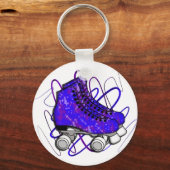 Rollerskaten Sleutelhanger (Voorkant)