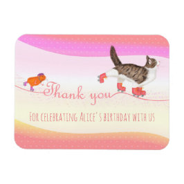 Rollerskaterende gezelschapsdieren bevoordelen mag magneet