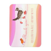 Rollerskaterende gezelschapsdieren bevoordelen mag magneet (Verticaal)