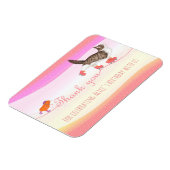 Rollerskaterende gezelschapsdieren bevoordelen mag magneet (Linkerzijde)