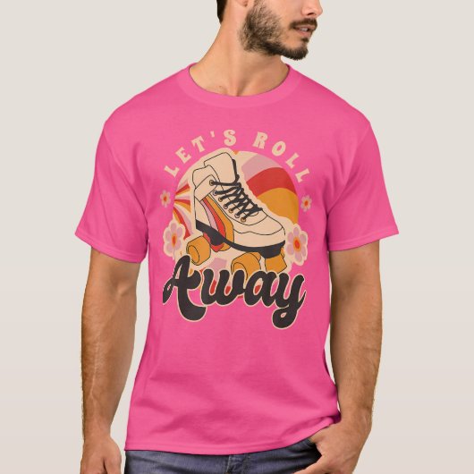 Rollerskates Inliners 80S 70S Rollerskaten T-shirt (Voorkant)