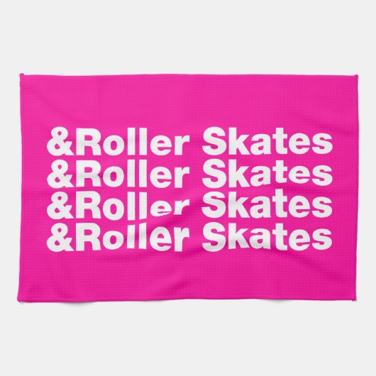 & Rollerskates Theedoek (Horizontaal)