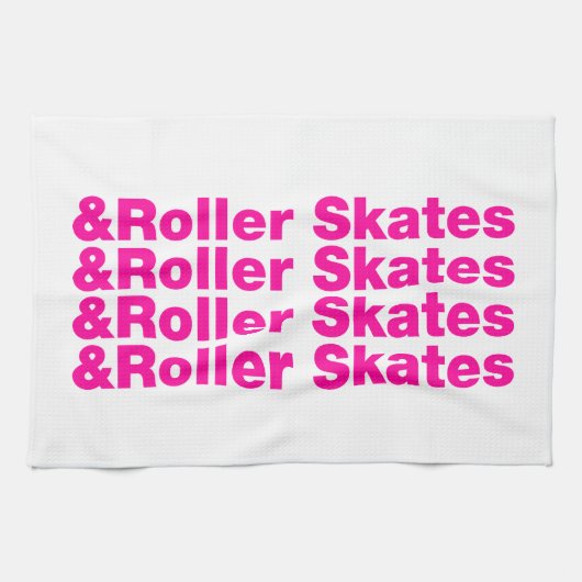 & Rollerskates Theedoek (Horizontaal)