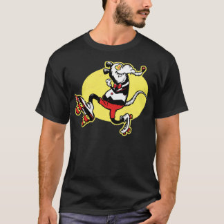 RollerSkating Funky Rink Retro 60s 70s T-shirt