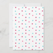 Rollerskating Party Roller Schaatsen Verjaardag Kaart (Achterkant)