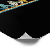 Rollerskating Retro Roller Schaats 1970S Retro Poster (Hoek)