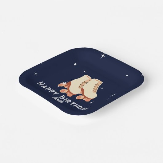 Rollerskating verjaardagsfeestje Bord (Gebogen)